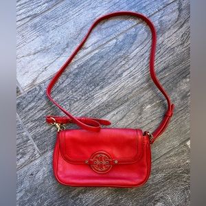 Tory Burch Red Crossbody Bag